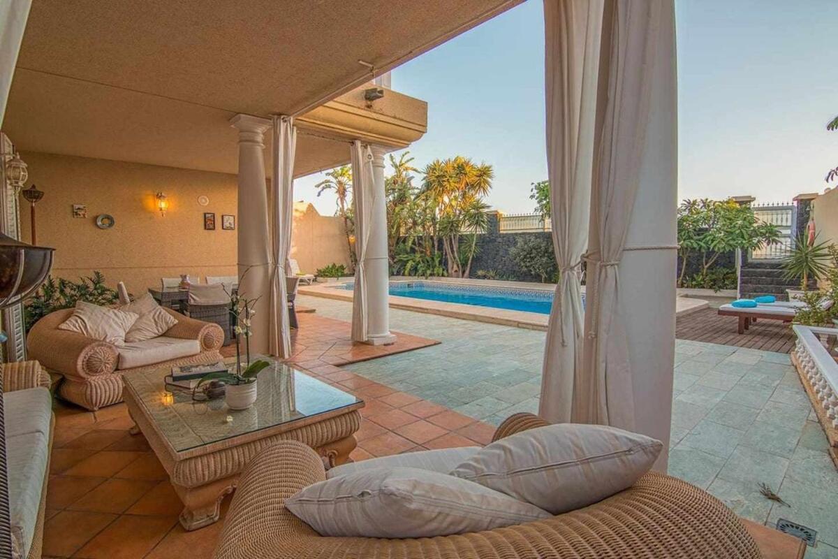 Villa La Concha Beachfront Heated Pool Playa Honda  Dış mekan fotoğraf